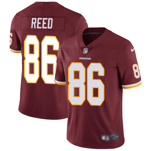 Nike Redskins #86 Jordan Reed Burgundy Red Team Color Youth Stitched NFL Vapor Untouchable Limited Jersey